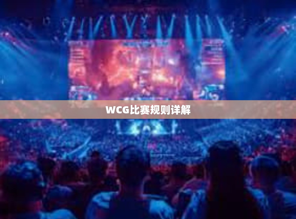 WCG比赛规则详解